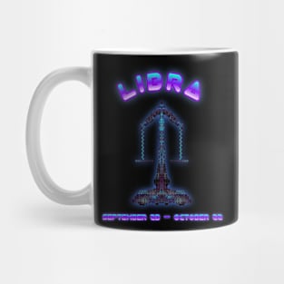 Libra 5b Black Mug